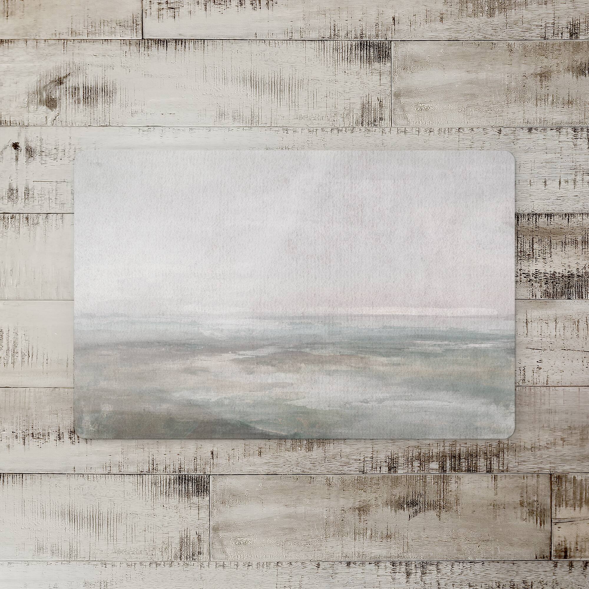Abstract Seascape 18" x 27" Floor Mat